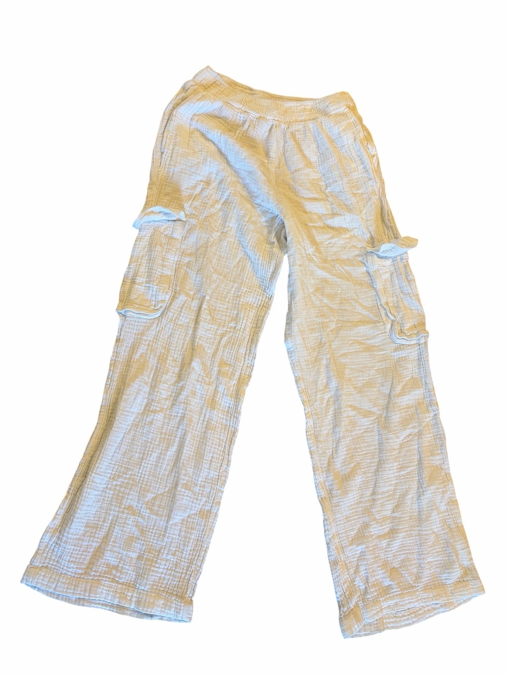 Aerie Gauzy High Waisted Cargo Pant - Picture 3 of 8